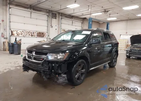 2018 Dodge Journey Crossroad из США, поврежденный, VIN 3C4PDCGG0JT495568